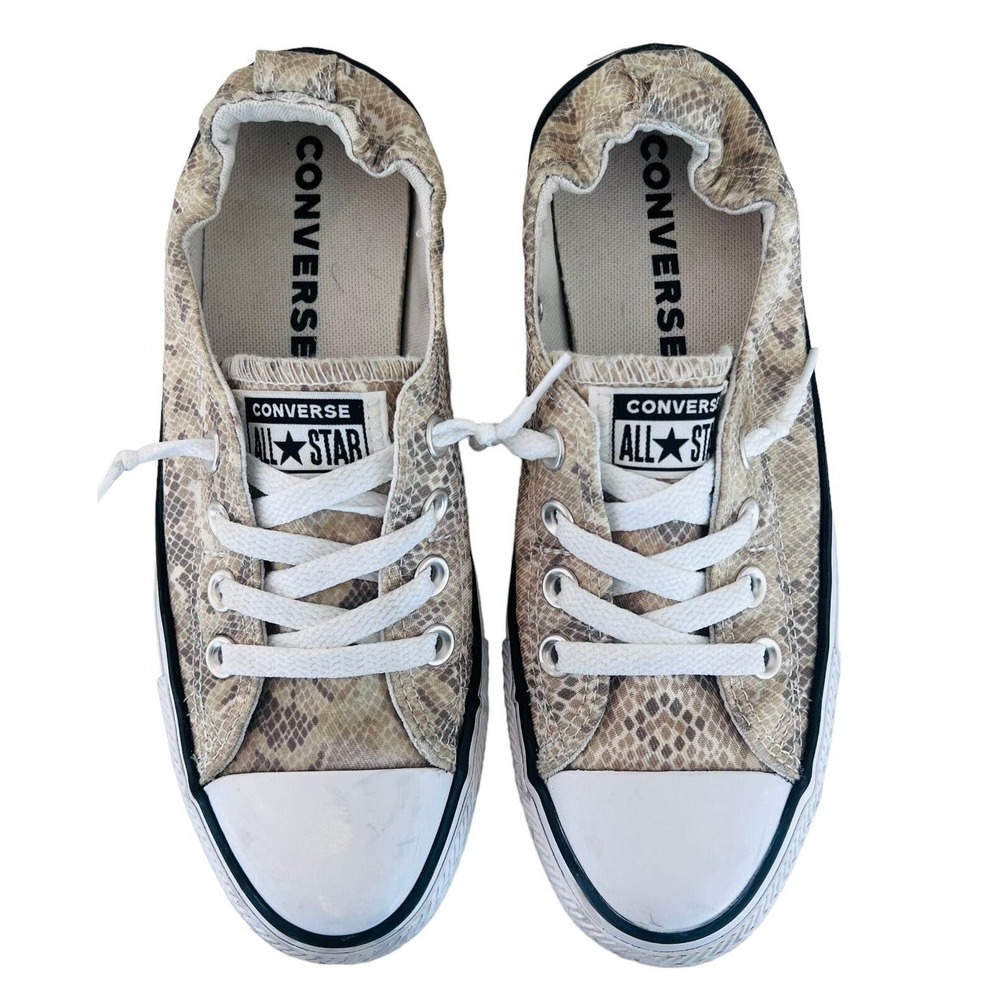 Size 7 - Converse Chuck Taylor All Star Shoreline Low Snake Print 2020